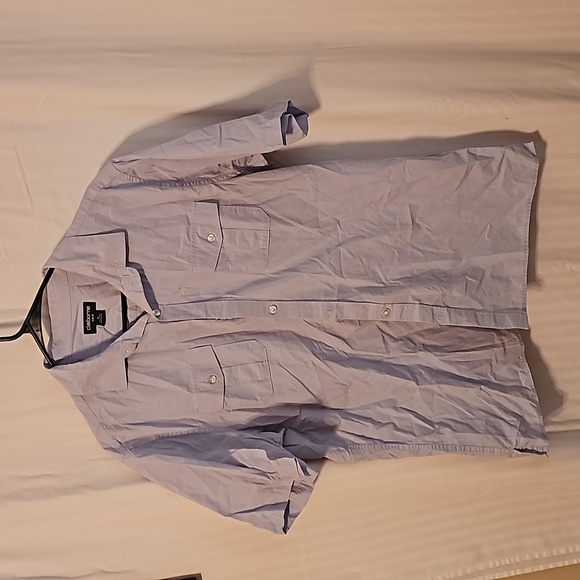 Claiborne, button down, short sleeved, shirt - Picture 1 of 4